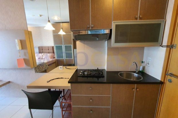 Sewa Signature Park Studio Full Furnished Lantai Tinggi Hadap Taman Tebet
