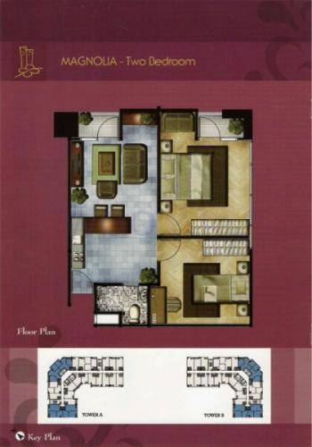 Jual/Sewa Apartemen Taman Sari Semanggi 2 br Sudut luas 72 m2
