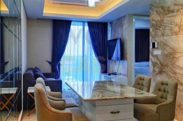 Jual Apartemen Casa Grande 2BR Angelo Fully Furnished Lantai Rendah