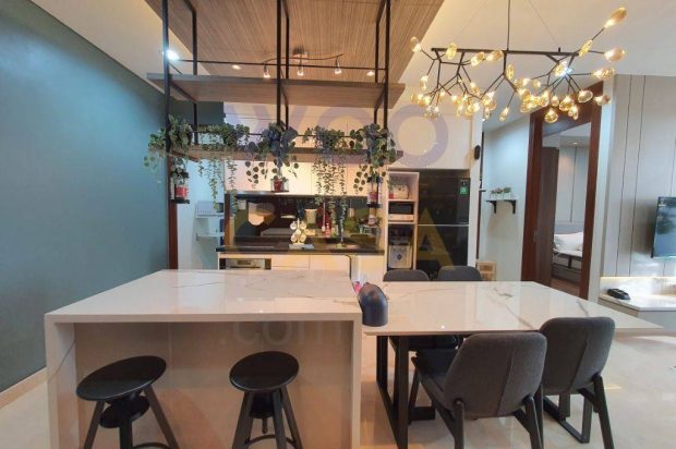 Sewa Apartemen Elements 2BR Corner New Fully Furnished Lantai Tinggi