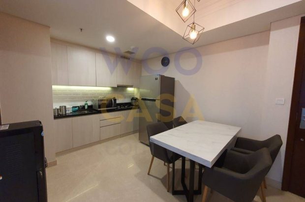 Sewa Casa Grande 3BR Tower Angelo View Kolam Renang
