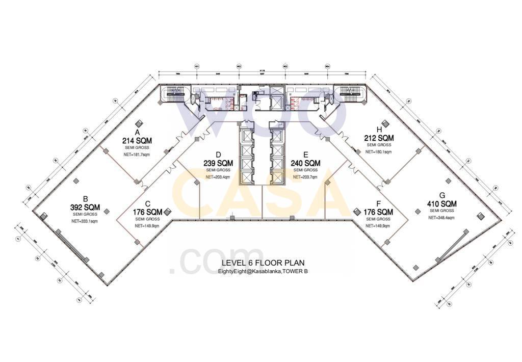 Sewa Kantor Prudential Centre Kokas Furnished 782m2 Direct Owner