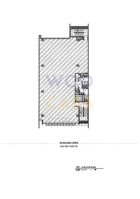 Sewa Office Cashbac Kantor Jakarta Pusat 360,6sqm Furnished