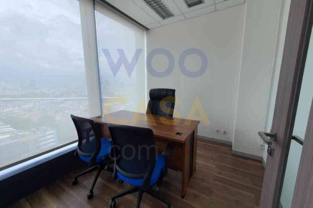 Sewa Kantor Midpoint Place Jakarta Pusat 106sqm Furnished