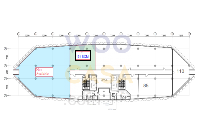 Sewa Kantor Sequis Center SCBD Furnished 131 sqm