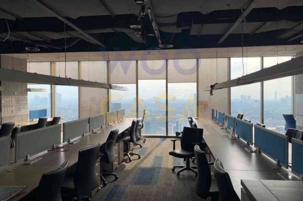 Sewa Kantor Tempo Scan Tower Furnished 359,32 sqm Furnished