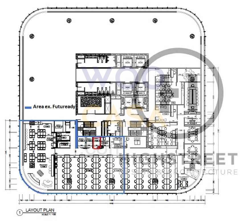 Sewa Kantor Tempo Scan Tower Furnished 359,32 sqm Furnished
