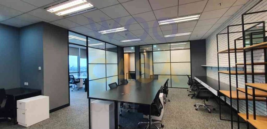 Disewakan Ruang Kantor Fully Furnished Siap Pakai Pakuwon Tower