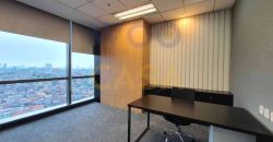 Disewakan Ruang Kantor Fully Furnished Siap Pakai Pakuwon Tower