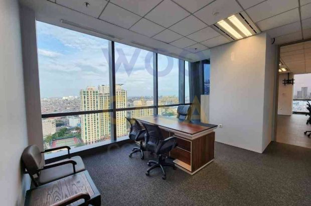 Sewa Kantor Pakuwon Tower Jakarta 229sqm Siap Pakai