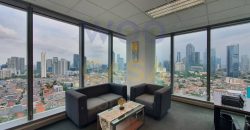 Sewa Kantor Sudirman WTC Fully Furnished 176 sqm Siap Pakai