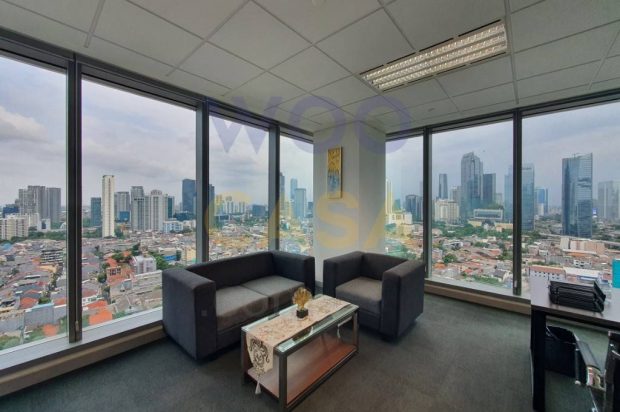 Sewa Kantor Sudirman WTC Fully Furnished 176 sqm Siap Pakai