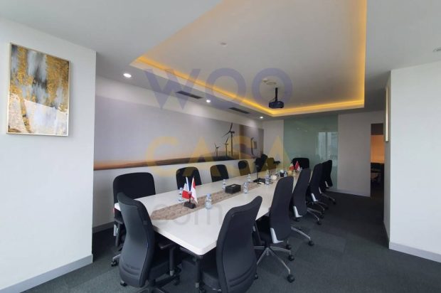 Sewa Kantor Sudirman WTC Fully Furnished 176 sqm Siap Pakai