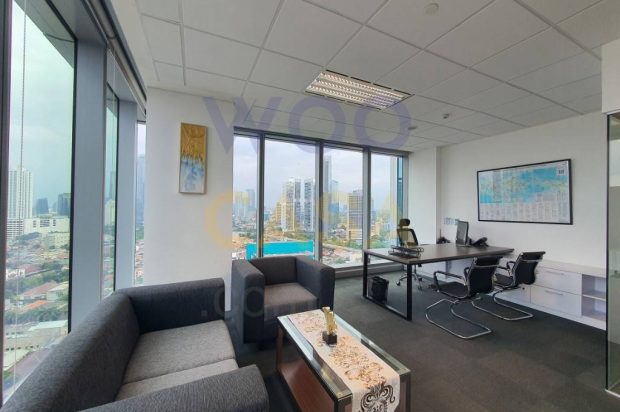 Sewa Kantor Sudirman WTC Fully Furnished 176 sqm Siap Pakai