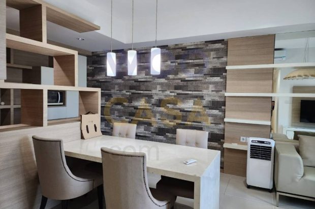 Sewa Casa Grande 2BR Unit Besar 101 sqm Fully Furnished
